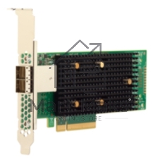 Контроллер SAS 9400-8e SGL (05-50013-01), PCIe 3.1 x8 LP, Tri-Mode SAS/SATA/NVMe 12G HBA, 8port(1*ext SFF8644), 3408 IOC