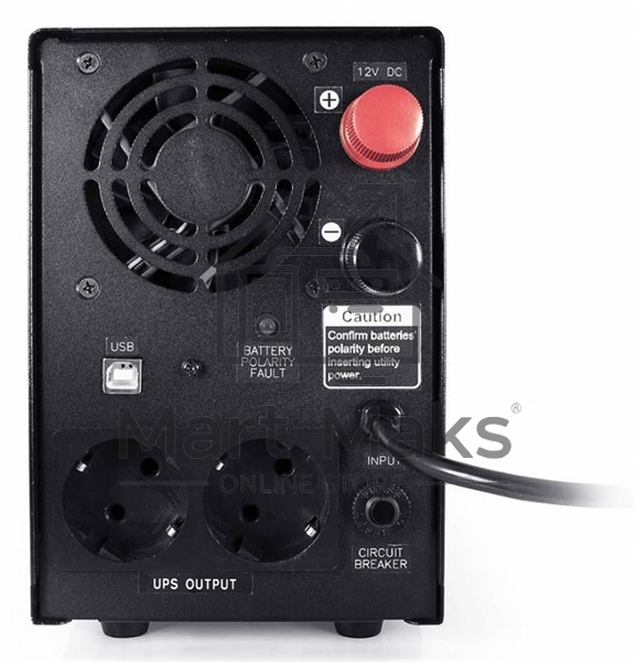 Источник бесперебойного питания Powercom Infinity INF-500 300Вт 500ВА черный