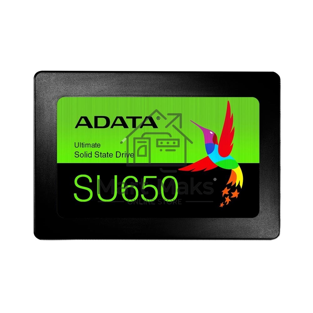 Накопитель SSD ADATA SU650, 256Gb, SATA III, 2.5