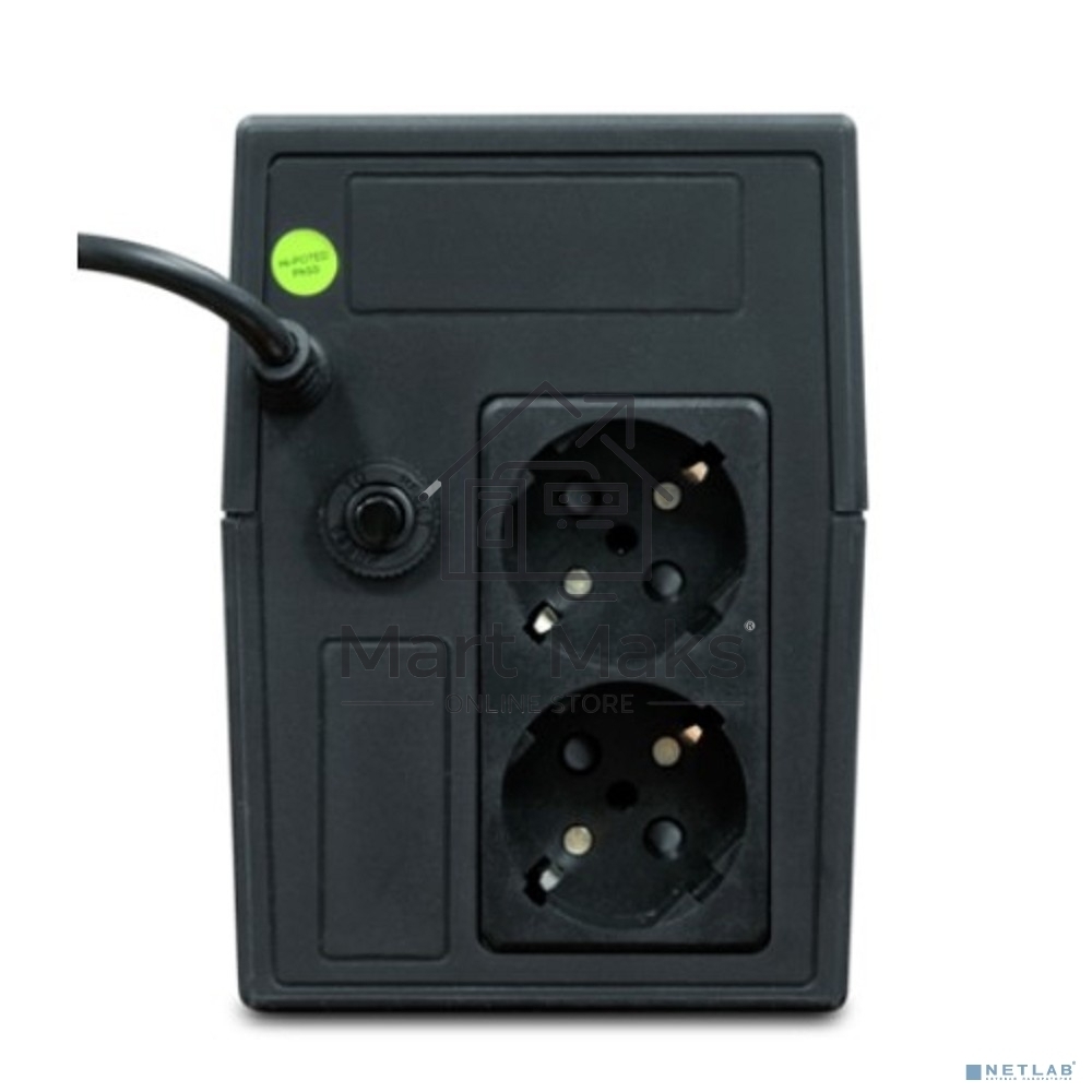 Источник бесперебойного питания UPS POWERMAN Back Pro 850, line-interactive, 850VA, 480W