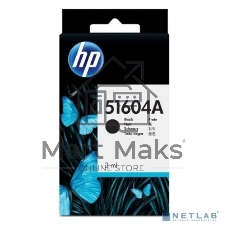 Картридж струйный HP 51604A черный for plain paper