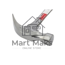 Молоток-гвоздодер Matrix 10460, 450 г, цельнометаллический, двухкомпонентная рукоятка