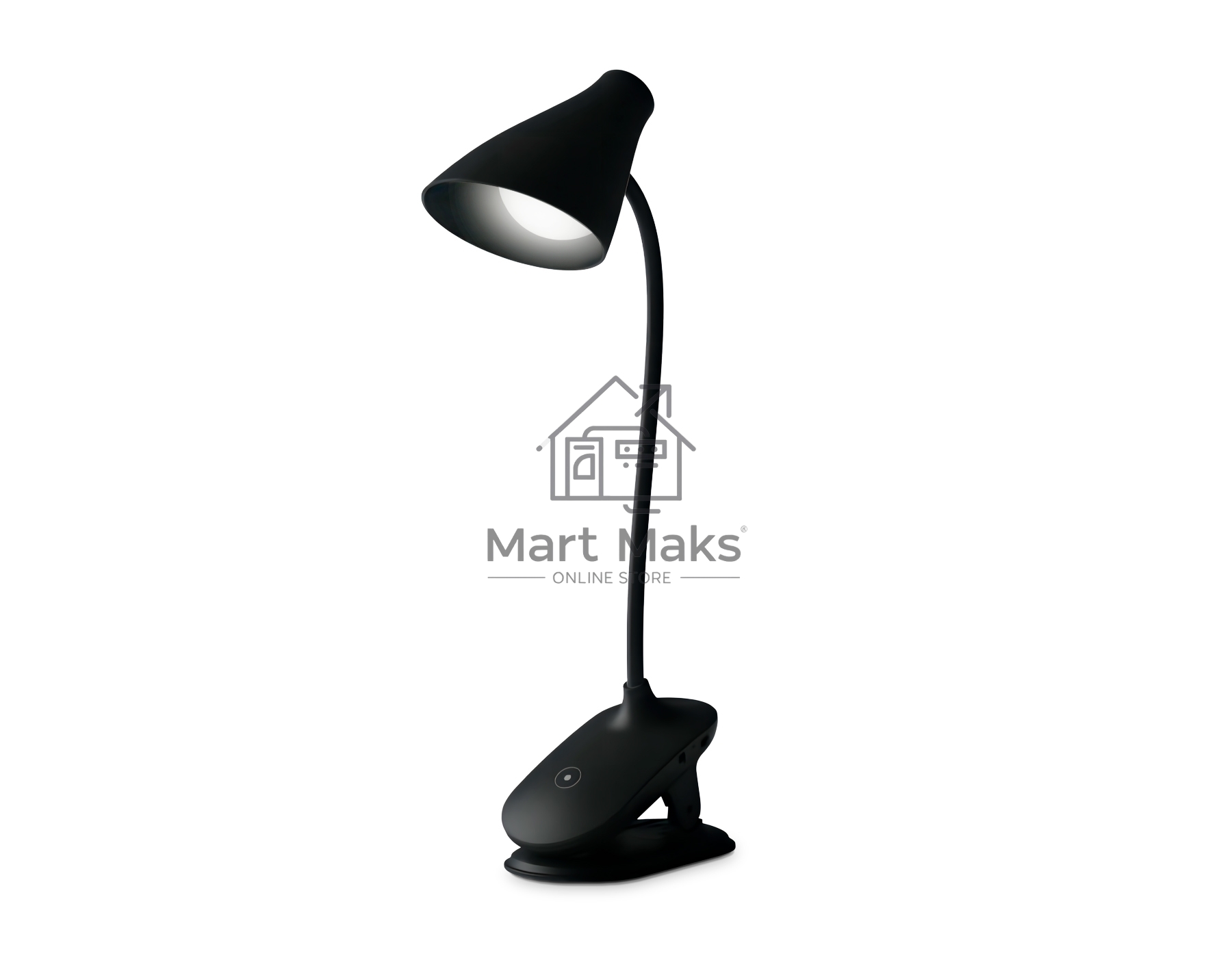 Светодиодная настольная лампа Ambrella light DE707 BK черный LED 3000-6000K 4W