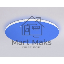 Умный светодиодный светильник FZ2002 WH белый IP54 25W 3000K-6500K+RGB Wi-Fi Алиса/Tuya/Smart Home/Alexa D370*55 (ПДУ ИК)