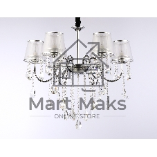 Светильник Ambrella light TR4588/6 CH/SL хром/серебро E14/6 max 40W D660*570