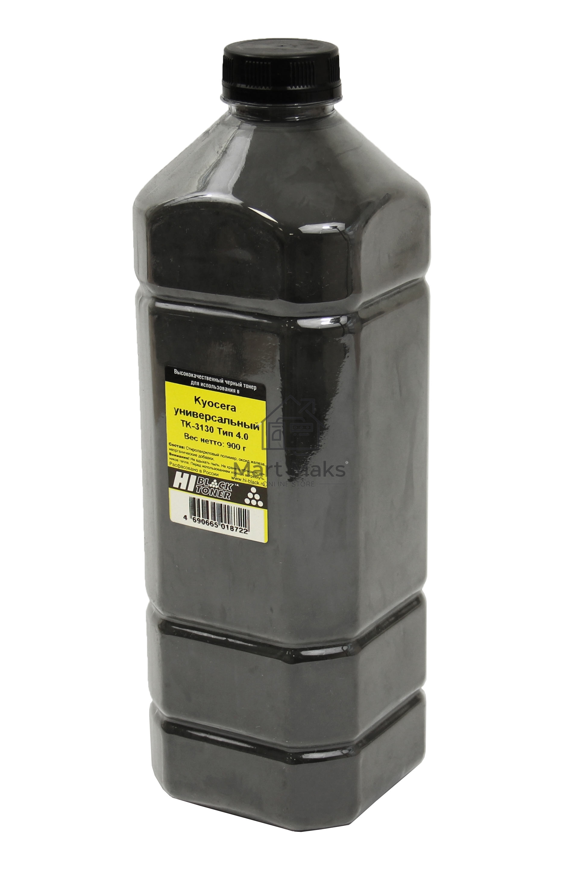 Тонер Hi-Black для Kyocera Универсальный TK-3130 Тип 4.0, 900 г, канистра