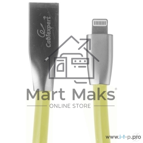 Кабель Cablexpert для Apple CC-G-APUSB01Gd-1M, AM/Lightning, серия Gold, длина 1м, золотой, блистер
