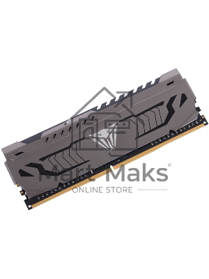 Оперативная память Patriot Viper Steel, DDR4, 8Gb, 3200MHz, CL16, DIMM, с радиатором, черный