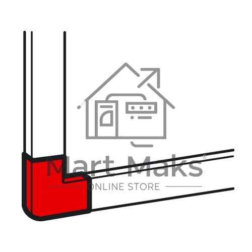 Плоский угол - для мини-каналов Metra - 40x40 Legrand 638183