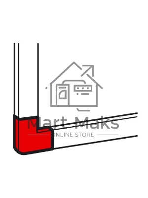 Плоский угол - для мини-каналов Metra - 40x40 Legrand 638183