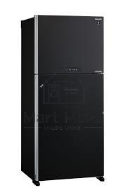Холодильник Sharp SJ-XG55PMBK черный двухкамерный 394/162 л морозилка сверху