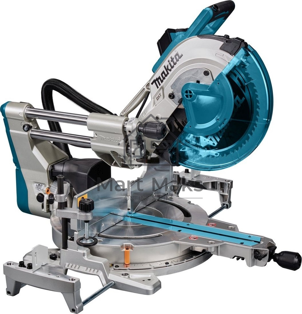Пила торц Makita LS1219L, 1800Вт,3200об\м,дискф305х30мм,рез-107х363мм,26.5кг,кор,наклон-48\48гр,поворот:52\60гр,лаз