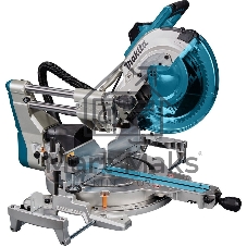 Пила торц Makita LS1219L, 1800Вт,3200об\м,дискф305х30мм,рез-107х363мм,26.5кг,кор,наклон-48\48гр,поворот:52\60гр,лаз