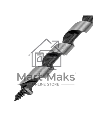 Сверло по дереву шнековое Matrix, 8 х 230 мм, 6-гранный хвостовик