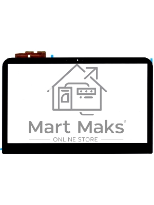 Сенсорное стекло (тачскрин) для Dell TCP14F71 V0.2, черный