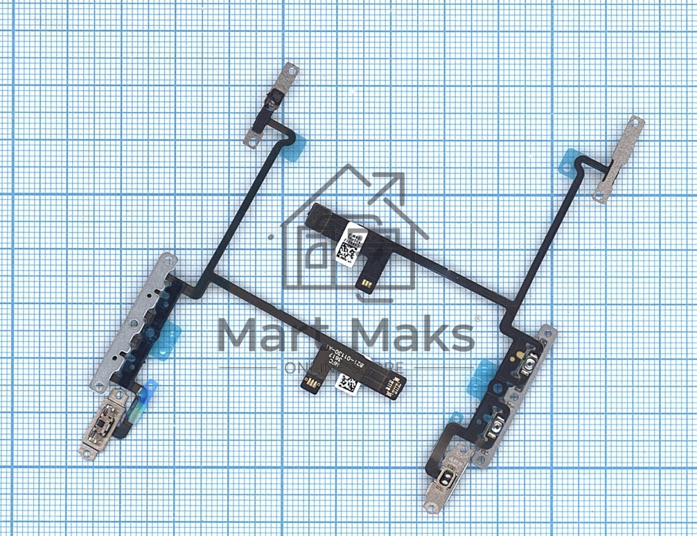 Шлейф кнопки громкости для iPhone X