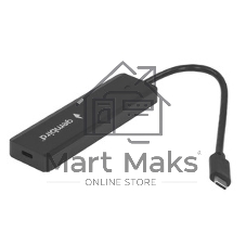 USB-концентратор Gembird UHB-C424, USB Type-C, USB 4 порта, USB Type-C