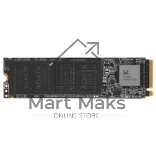 Накопитель SSD ADATA LEGEND 710, 1Tb, PCIe 3.0 x4, M.2 2280, NVMe, R/W 2400/1800, с радиатором