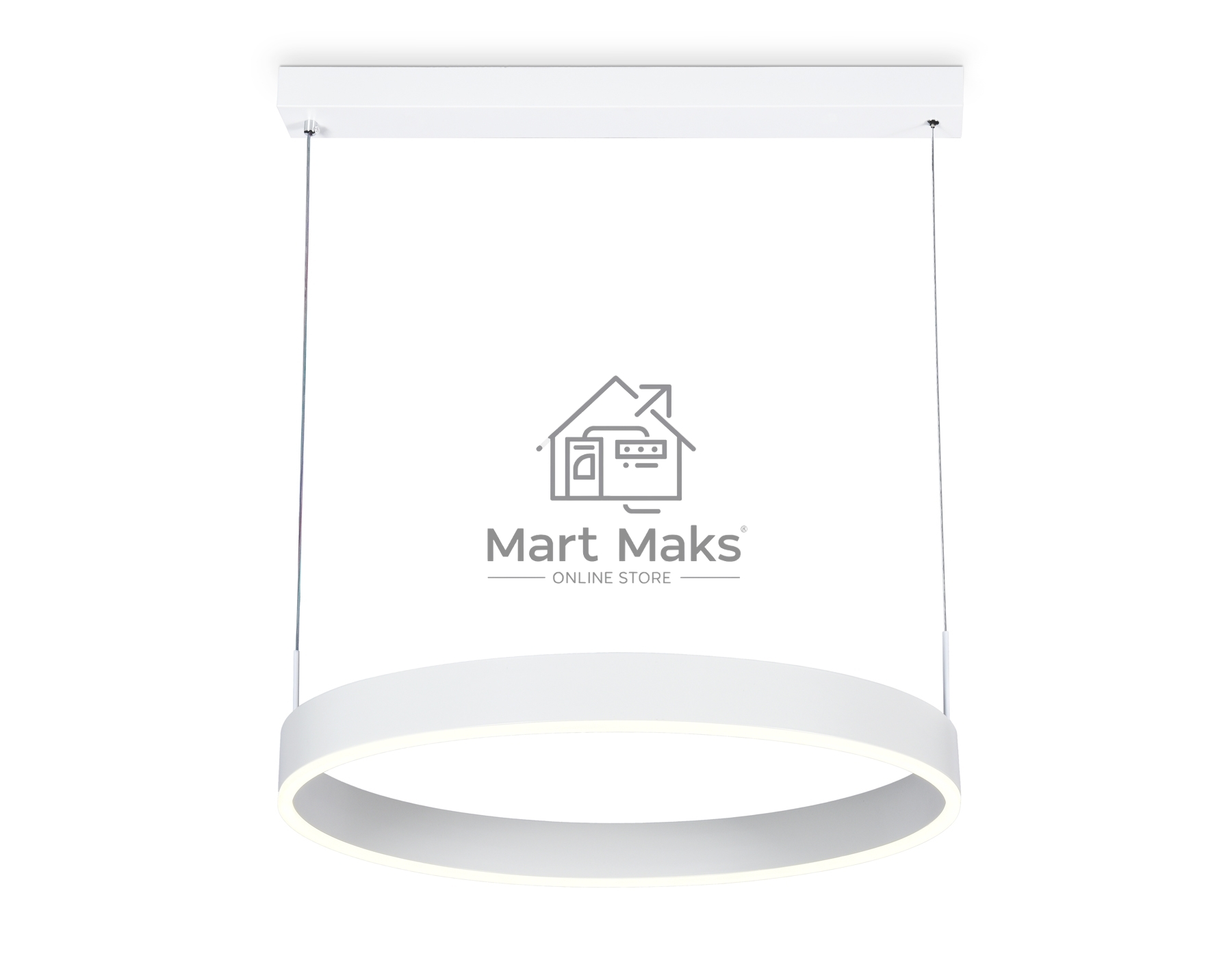 Светильник Ambrella light FA6605 WH белый 51W D600*700 (ПДУ РАДИО 2.4G)