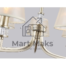 Люстра Ambrella light LH71214/5 CGD золото E14/5 max 40W D620*740