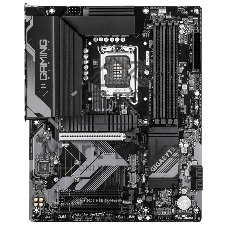 Материнская плата GIGABYTE B760 GAMING X GEN5, LGA1700, Intel B760, 4xDDR5, 4xSATA, 3xM.2, 1xPCIe 5.0 x16, DisplayPort, HDMI, 1x2.5Gb LAN, USB Type-C, 6x3.5 мм, 7.1, ATX