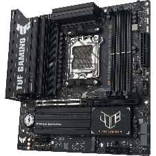 Материнская плата Asus TUF GAMING B850M-PLUS WIFI7, AM5, AMD B850, 4xDDR5, 4xSATA, 3xM.2, 1xPCIe 5.0 x16, 1xPCIe 3.0 x1, 1xDP, 1xHDMI, 1x2.5Gb LAN, Wi-Fi 7, Bluetooth 5.4, 1xUSB-C 20Gbps, 3xUSB-A 10Gbps, 4xUSB-A 5Gbps, 4xUSB-A 2.0, 3x3.5 мм, 7.1, mATX