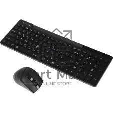 Комплект клавиатура+мышь A4Tech FG2400 Air2 беспроводной, USB, 2000 DPI, чёрный