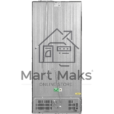 Холодильник Maunfeld MFF192NFB01 Inverter черный стекло трехкамерный 334/184л морозилка снизу, No Frost, Side by Side