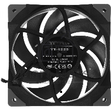 Вентилятор для корпуса Thermaltake TOUGHFAN 12 черный, 120 мм, 2000 об/мин, 22.3 дБ, 4 pin