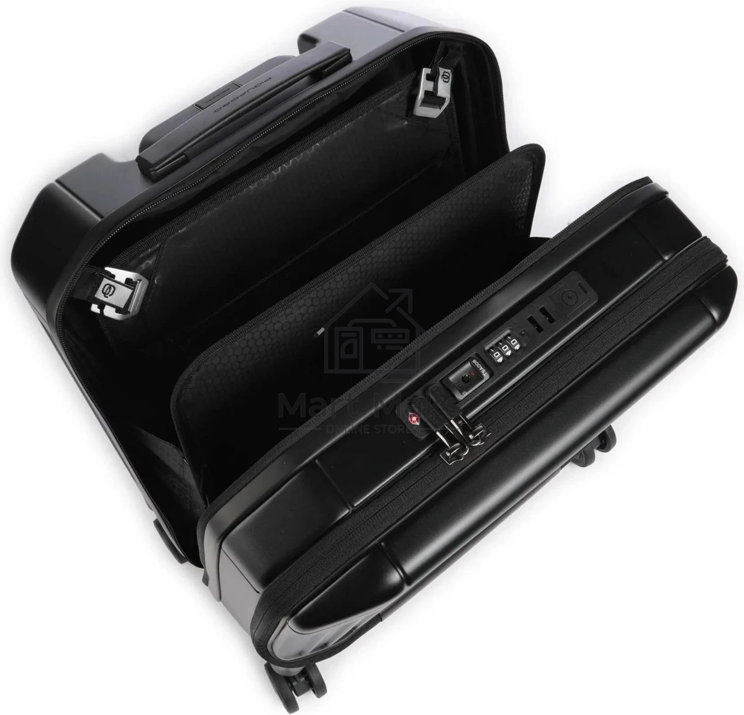 Чемодан Piquadro PQ LIGHT BV6552PQL/NO 23x41x40см поликарбонат черный