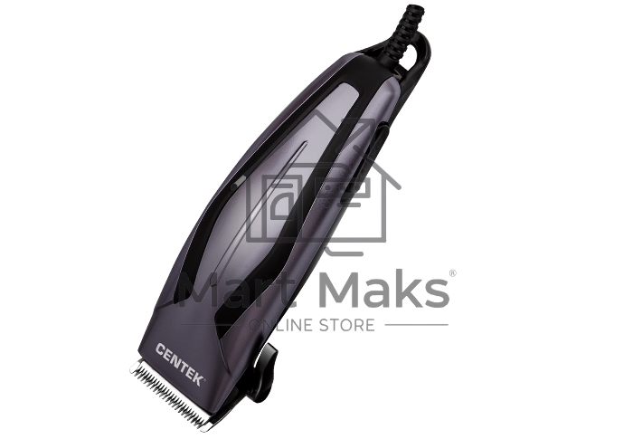 Машинка для стрижки волос Centek CT-2128 черный/фиолетовый