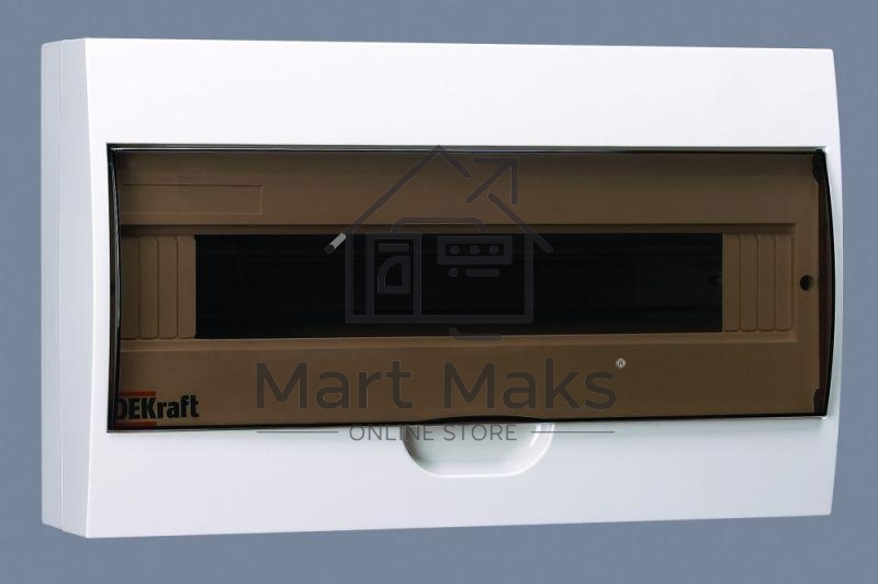 Корпус пластиковый навесной 18мод. IP41 ЩРН-П-18 DEKraft 31012DEK