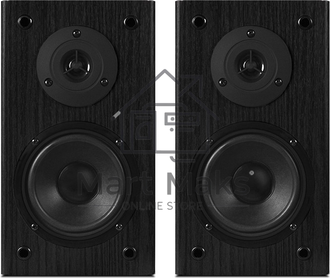 Колонки Sven SPS-614 2.0 (2x20W, Bluetooth, дерево, black)
