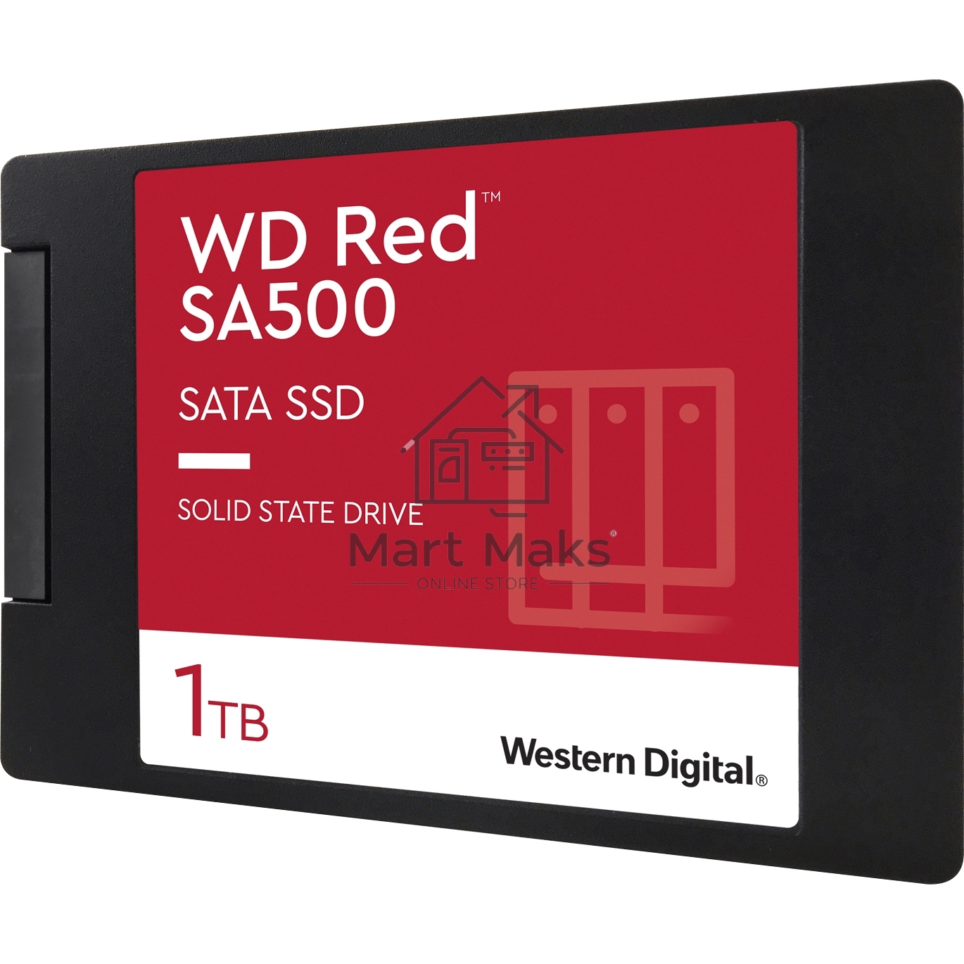 Накопитель SSD WD Red SA500 NAS 3D NAND WDS100T1R0A 1ТБ 2,5