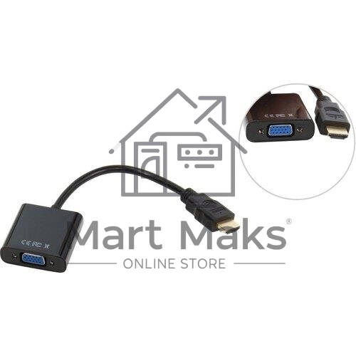 Переходник Telecom Кабель-переходник (TA558) HDMI(M) -> VGA(F) 6937510859436 /6926123463055 