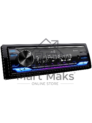 Автомагнитола JVC KD-X482BT 1DIN 4x50Вт