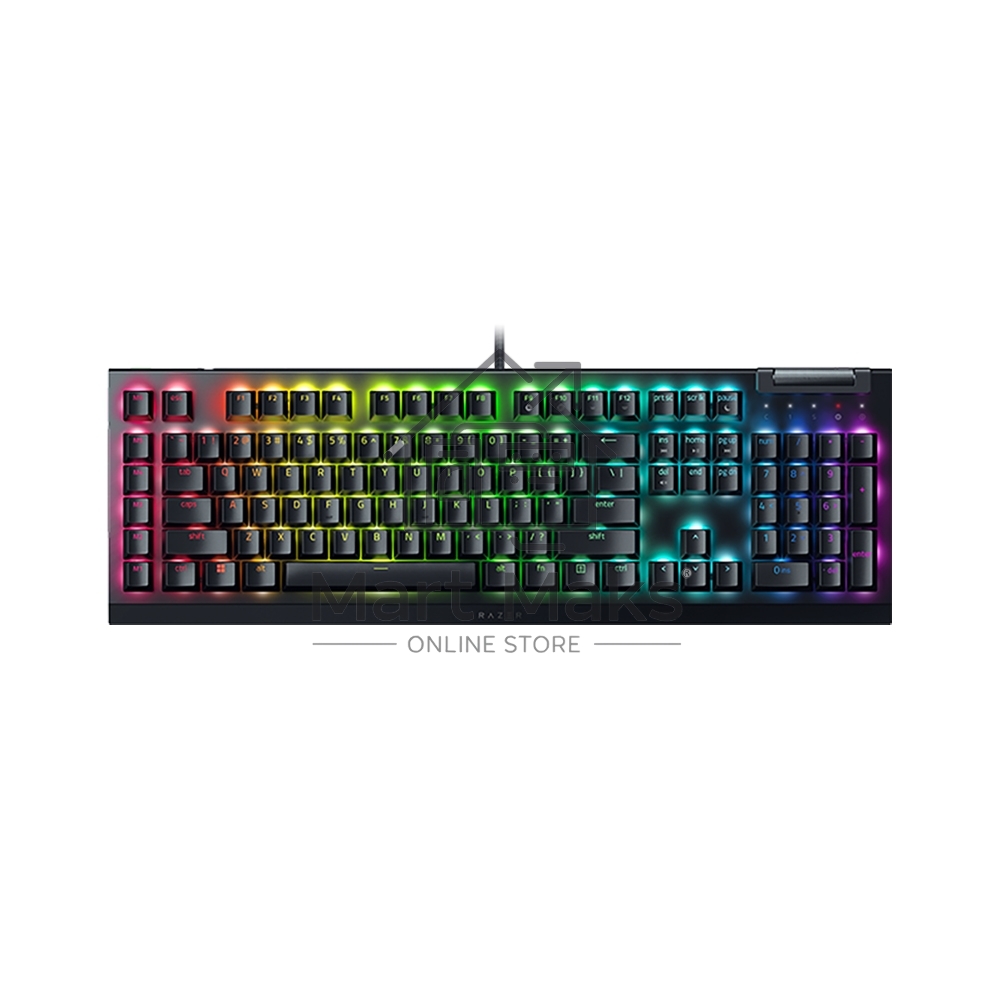Игровая клавиатура Razer BlackWidow V4 X (Yellow Switch) - Russian Layout/ Razer BlackWidow V4 X (Yellow Switch) - Russian Layout