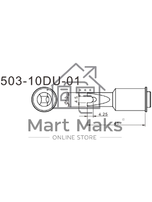 Жало для паяльника Quick 503-10DU-01