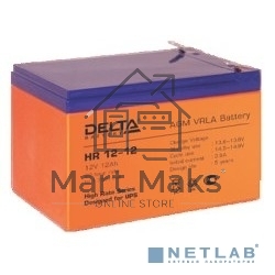 Батарея Delta HR 12-12 (12V, 12Ah)