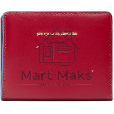 Кошелек женский Piquadro Blue Square PD6660B2R/R красный