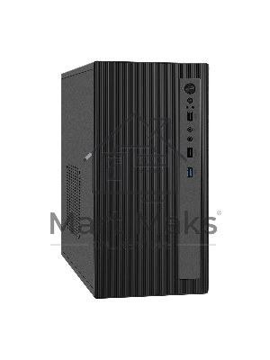 Компьютерный корпус Minitower ExeGate BAA-303MU-AAA450 (mATX, БП AAA450 с вент. 8см, 2*USB+1*USB 3.0, HD Audio, черный)