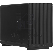 Корпус Lian Li A3-mATX Wood Black, Micro-Tower, чёрный