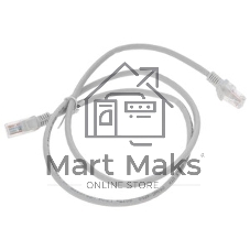 Патч-корд LSZH медный UTP Cablexpert PP30-1M cat.5e, 1м, литой, многожильный, серый