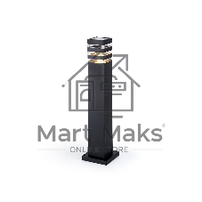 Светильник Ambrella light ST2582 BK/CL черный/прозрачный IP54 E27 max 40W 90*90*630