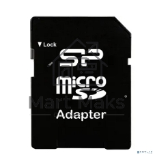 Флеш карта microSD 64Gb Silicon Power microSDHC Class 10 UHS-I A1 V30 U3 (SD адаптер) 100MB/s
