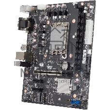 Материнская плата iRU H610M-VHD/D4M.2, LGA1700, Intel H610, 2xDDR4, 4xSATA, 1xM.2, 1xPCIe 2.0 x16, DisplayPort, HDMI, D-Sub, 1x1Gb LAN, 3x3.5 мм, 5.1, microATX