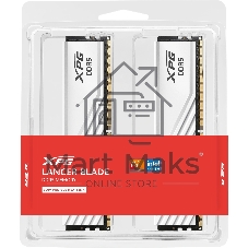 Оперативная память XPG Lancer Blade, DDR5, 32GB (2x16GB), 6400MHz, CL32, DIMM, с радиаторами, белый