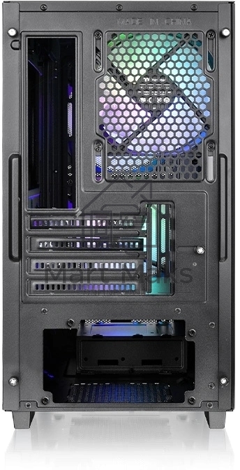 Корпус Thermaltake Versa H16 TG ARGB черный без БП mATX 11x120mm 7x140mm 2xUSB3.0 audio bott PSU