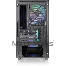 Корпус Thermaltake Versa H16 TG ARGB черный без БП mATX 11x120mm 7x140mm 2xUSB3.0 audio bott PSU