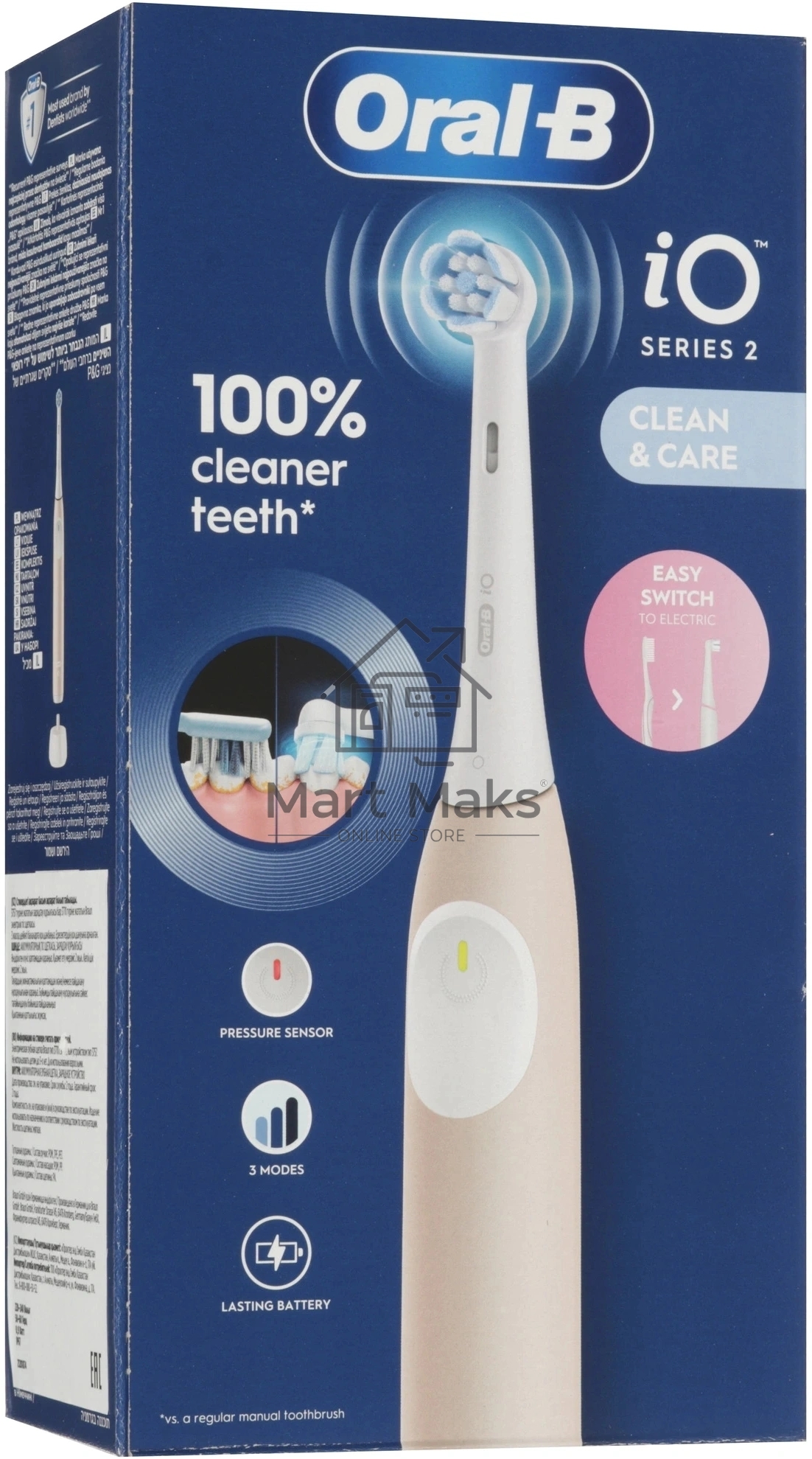 Зубная щетка электрическая Oral-B iO Series 2 iOS2.1C9.0 розовый